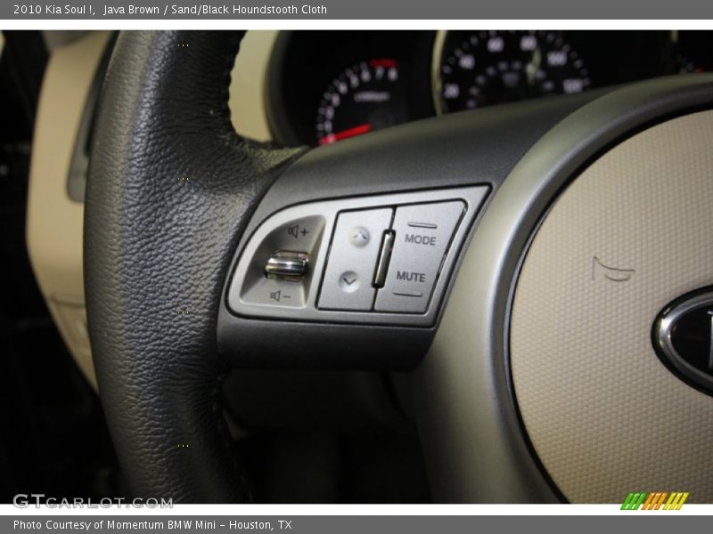 Java Brown / Sand/Black Houndstooth Cloth 2010 Kia Soul !