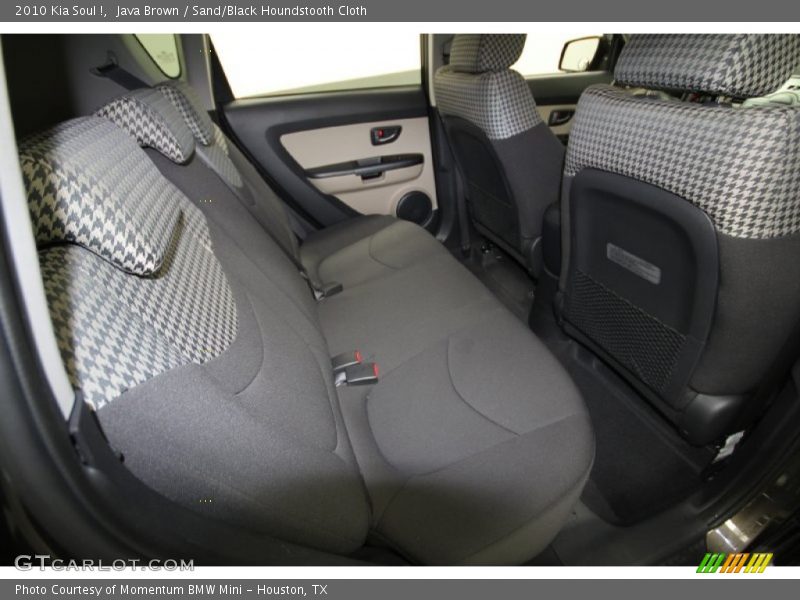 Java Brown / Sand/Black Houndstooth Cloth 2010 Kia Soul !