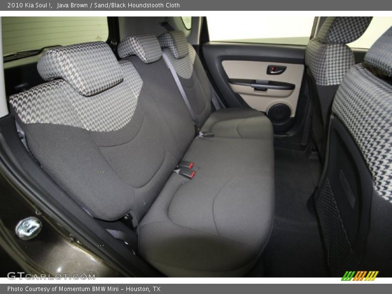 Java Brown / Sand/Black Houndstooth Cloth 2010 Kia Soul !