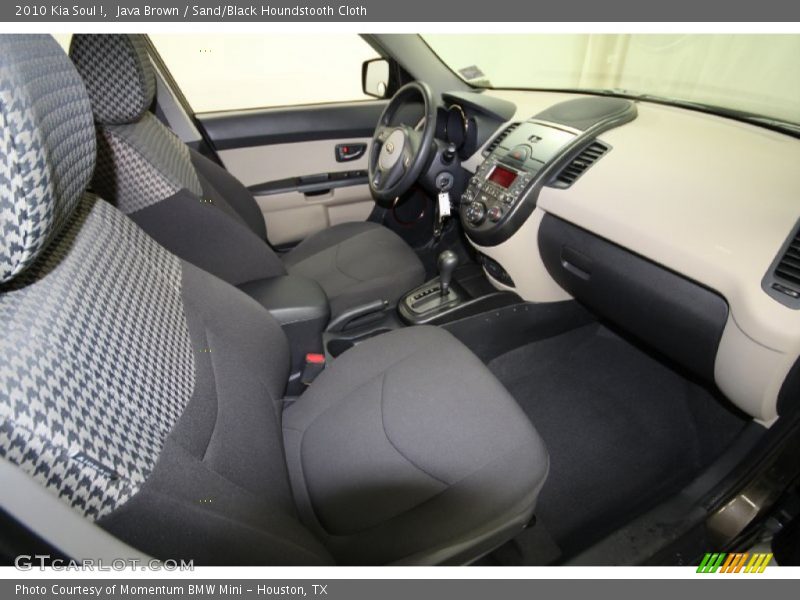 Java Brown / Sand/Black Houndstooth Cloth 2010 Kia Soul !