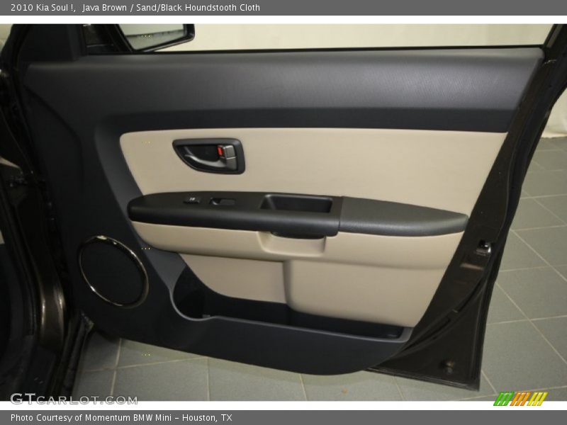 Java Brown / Sand/Black Houndstooth Cloth 2010 Kia Soul !