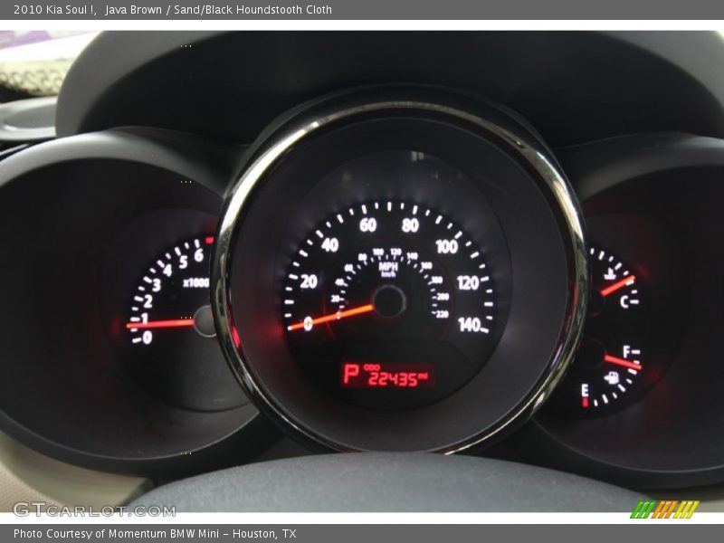 Java Brown / Sand/Black Houndstooth Cloth 2010 Kia Soul !