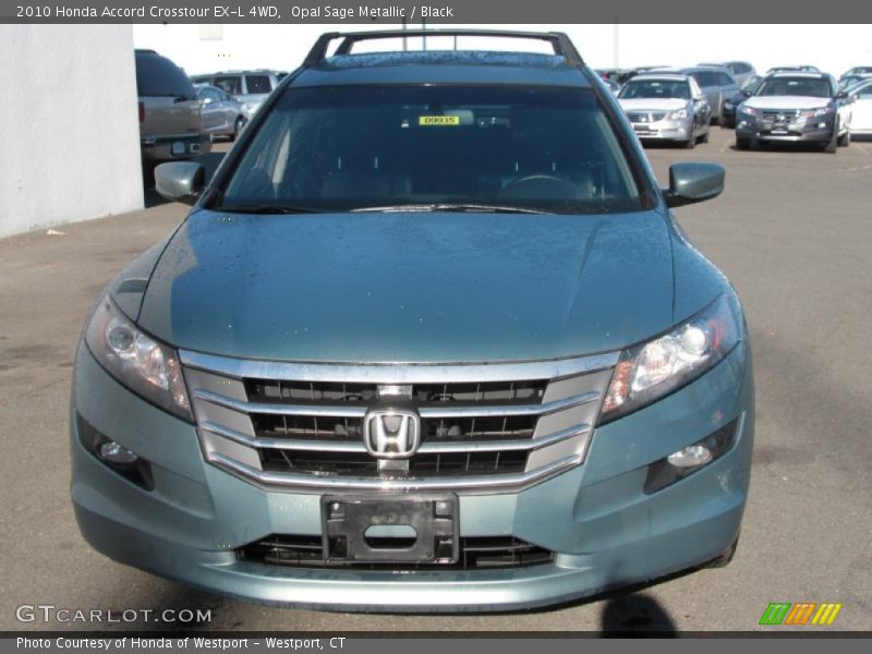Opal Sage Metallic / Black 2010 Honda Accord Crosstour EX-L 4WD