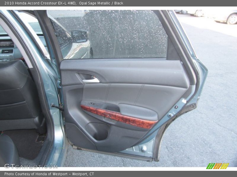 Opal Sage Metallic / Black 2010 Honda Accord Crosstour EX-L 4WD