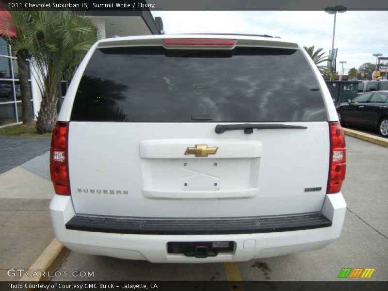 Summit White / Ebony 2011 Chevrolet Suburban LS