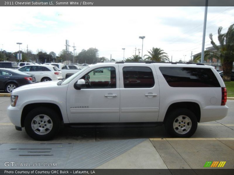 Summit White / Ebony 2011 Chevrolet Suburban LS
