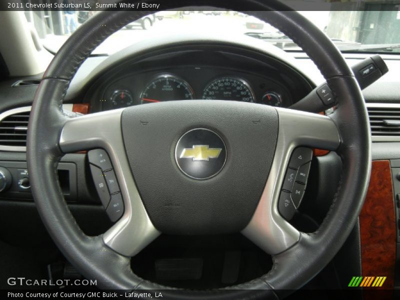 Summit White / Ebony 2011 Chevrolet Suburban LS