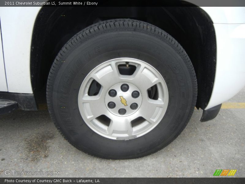 Summit White / Ebony 2011 Chevrolet Suburban LS