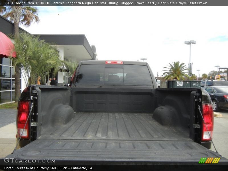 Rugged Brown Pearl / Dark Slate Gray/Russet Brown 2011 Dodge Ram 3500 HD Laramie Longhorn Mega Cab 4x4 Dually