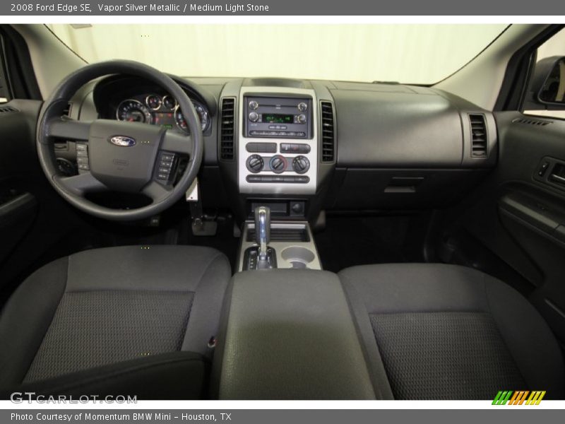 Vapor Silver Metallic / Medium Light Stone 2008 Ford Edge SE