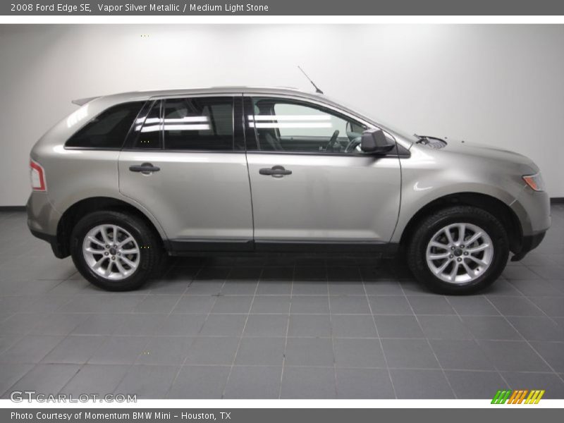 Vapor Silver Metallic / Medium Light Stone 2008 Ford Edge SE
