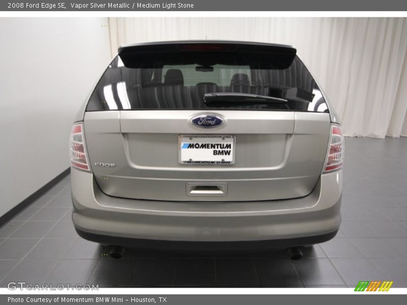 Vapor Silver Metallic / Medium Light Stone 2008 Ford Edge SE