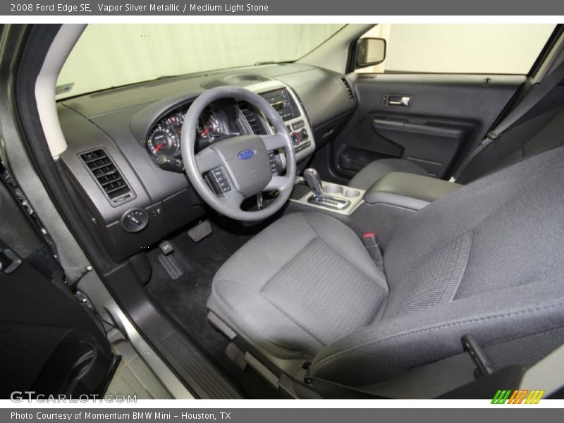 Vapor Silver Metallic / Medium Light Stone 2008 Ford Edge SE