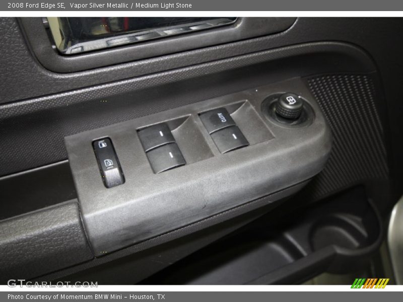 Vapor Silver Metallic / Medium Light Stone 2008 Ford Edge SE