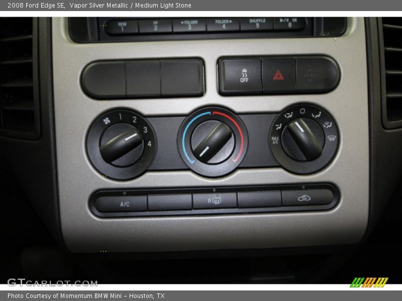 Vapor Silver Metallic / Medium Light Stone 2008 Ford Edge SE