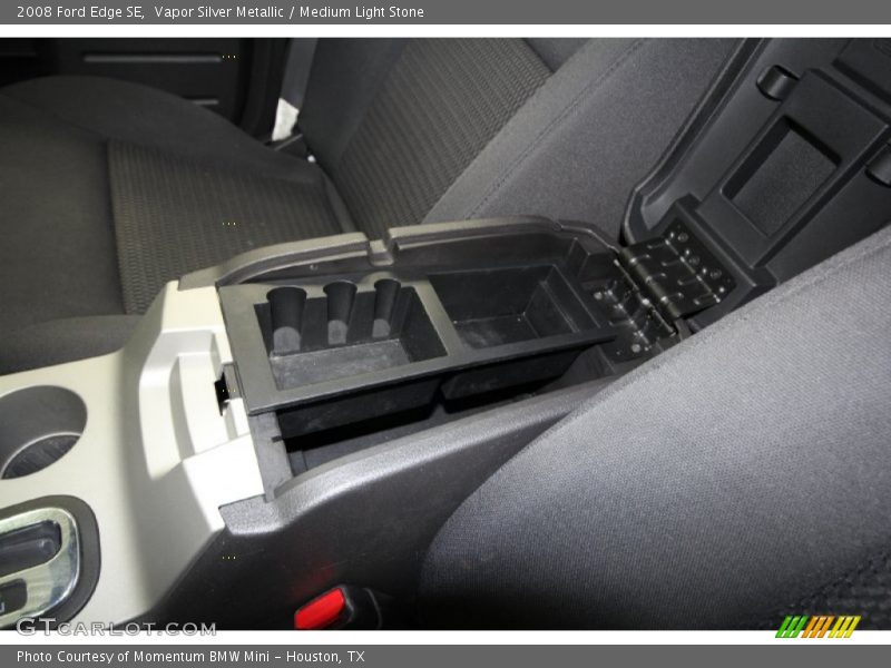 Vapor Silver Metallic / Medium Light Stone 2008 Ford Edge SE