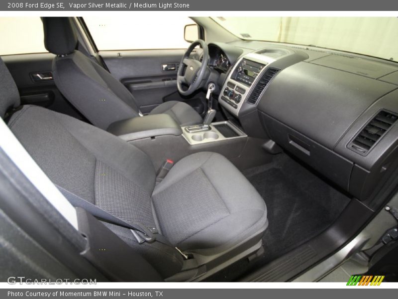 Vapor Silver Metallic / Medium Light Stone 2008 Ford Edge SE