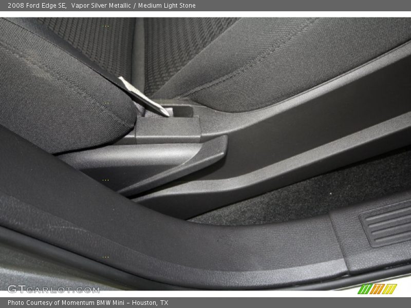 Vapor Silver Metallic / Medium Light Stone 2008 Ford Edge SE