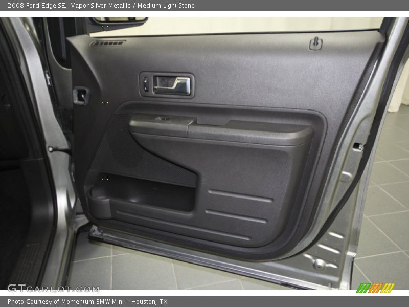 Vapor Silver Metallic / Medium Light Stone 2008 Ford Edge SE