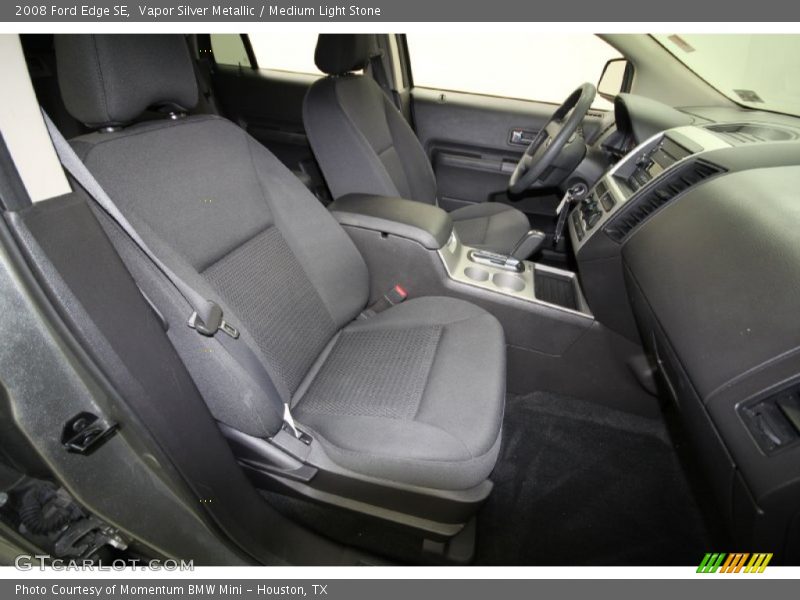 Vapor Silver Metallic / Medium Light Stone 2008 Ford Edge SE