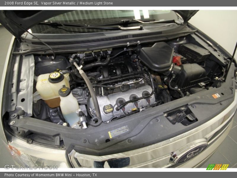 Vapor Silver Metallic / Medium Light Stone 2008 Ford Edge SE
