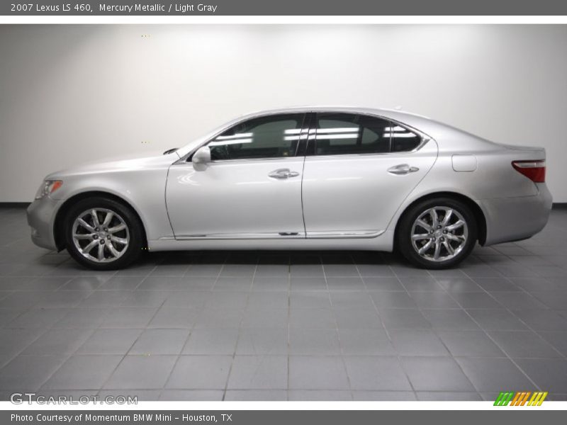 Mercury Metallic / Light Gray 2007 Lexus LS 460