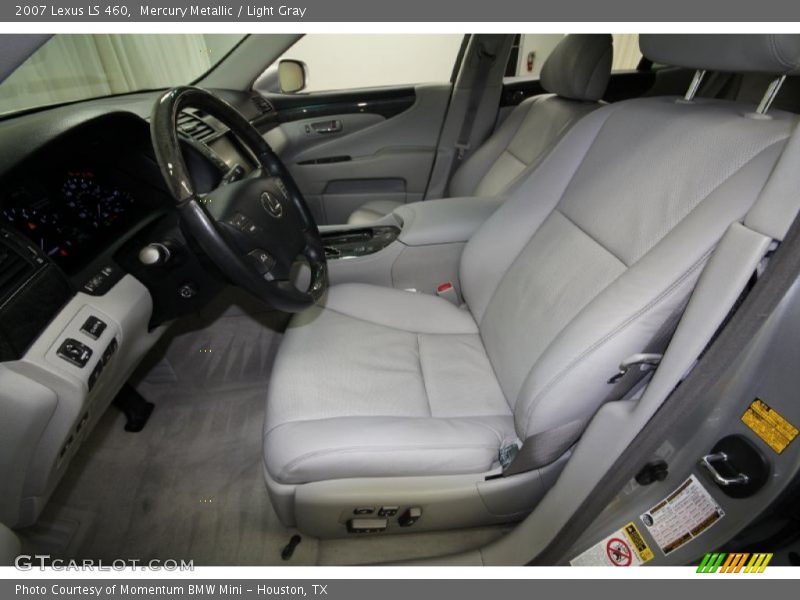Mercury Metallic / Light Gray 2007 Lexus LS 460