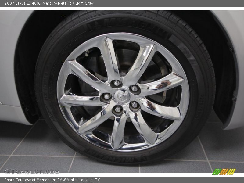 Mercury Metallic / Light Gray 2007 Lexus LS 460