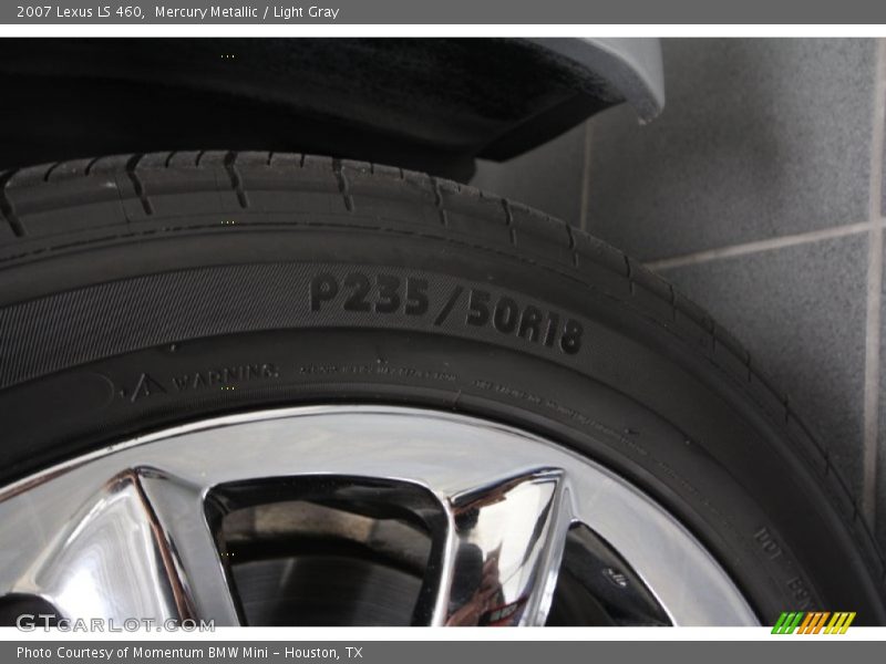 Mercury Metallic / Light Gray 2007 Lexus LS 460