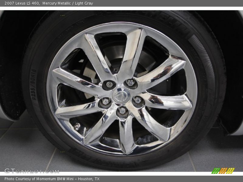 Mercury Metallic / Light Gray 2007 Lexus LS 460