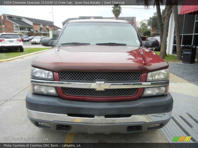 Sport Red Metallic / Dark Charcoal 2004 Chevrolet Silverado 2500HD LS Crew Cab