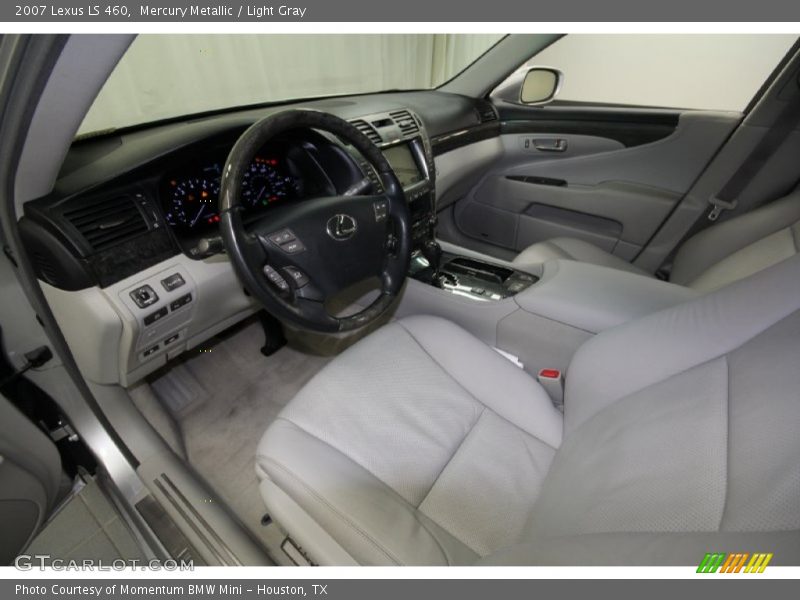 Mercury Metallic / Light Gray 2007 Lexus LS 460