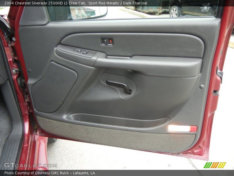 Sport Red Metallic / Dark Charcoal 2004 Chevrolet Silverado 2500HD LS Crew Cab
