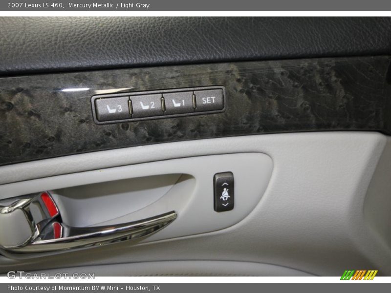 Mercury Metallic / Light Gray 2007 Lexus LS 460