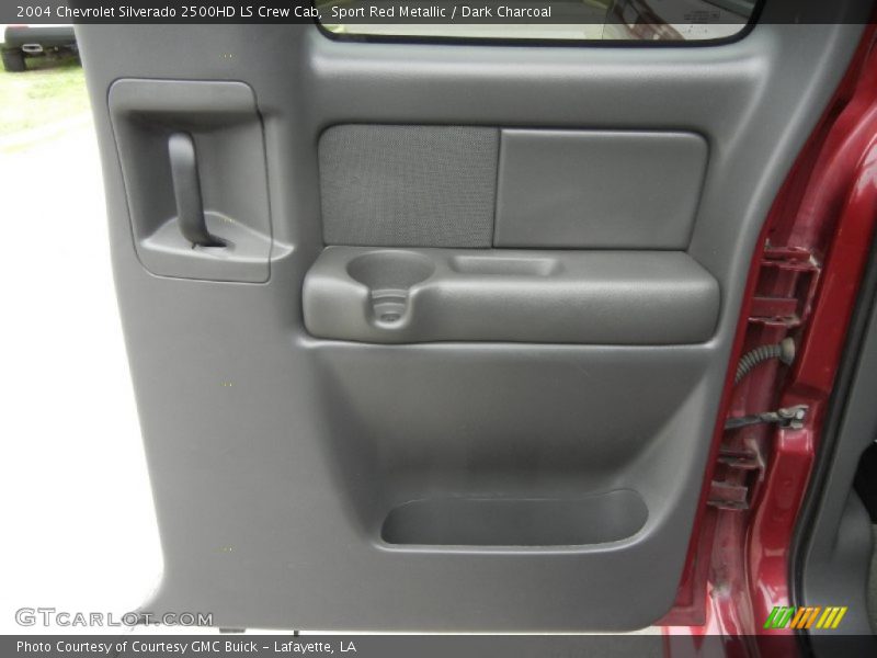Sport Red Metallic / Dark Charcoal 2004 Chevrolet Silverado 2500HD LS Crew Cab
