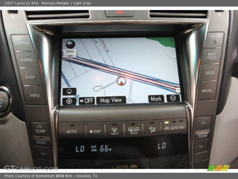 Mercury Metallic / Light Gray 2007 Lexus LS 460