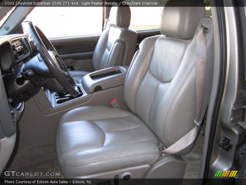 Light Pewter Metallic / Gray/Dark Charcoal 2003 Chevrolet Suburban 1500 Z71 4x4