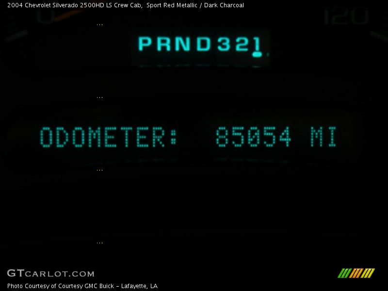Sport Red Metallic / Dark Charcoal 2004 Chevrolet Silverado 2500HD LS Crew Cab