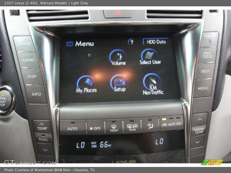 Mercury Metallic / Light Gray 2007 Lexus LS 460