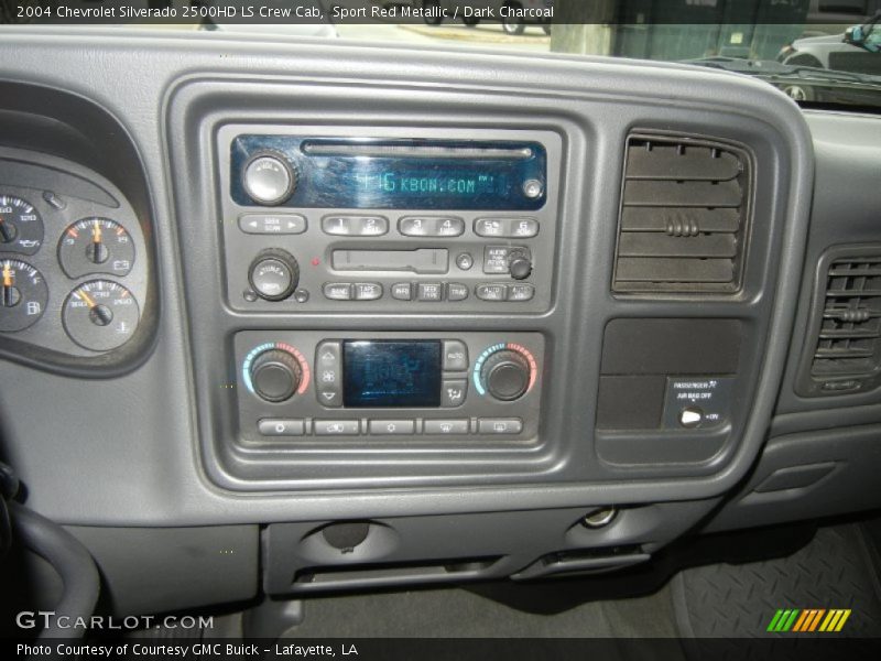 Sport Red Metallic / Dark Charcoal 2004 Chevrolet Silverado 2500HD LS Crew Cab