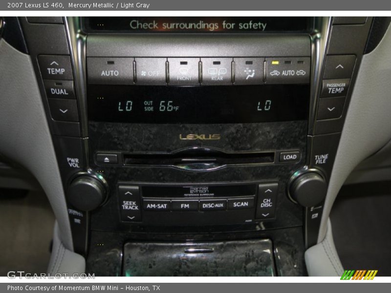 Mercury Metallic / Light Gray 2007 Lexus LS 460