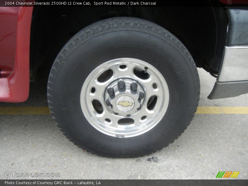 Sport Red Metallic / Dark Charcoal 2004 Chevrolet Silverado 2500HD LS Crew Cab