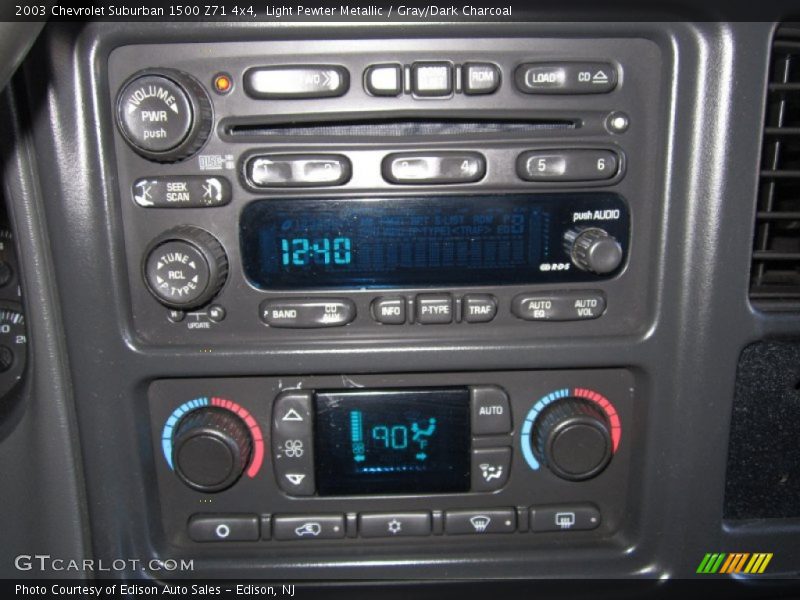 Light Pewter Metallic / Gray/Dark Charcoal 2003 Chevrolet Suburban 1500 Z71 4x4
