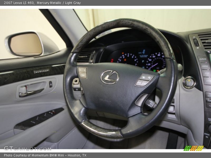 Mercury Metallic / Light Gray 2007 Lexus LS 460