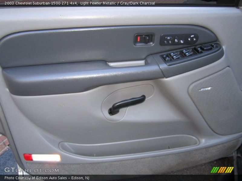 Light Pewter Metallic / Gray/Dark Charcoal 2003 Chevrolet Suburban 1500 Z71 4x4