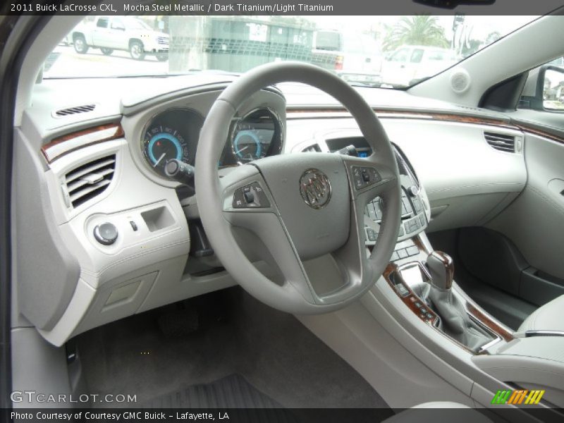 Mocha Steel Metallic / Dark Titanium/Light Titanium 2011 Buick LaCrosse CXL