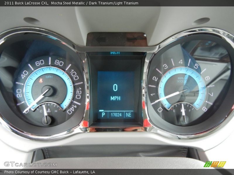 Mocha Steel Metallic / Dark Titanium/Light Titanium 2011 Buick LaCrosse CXL