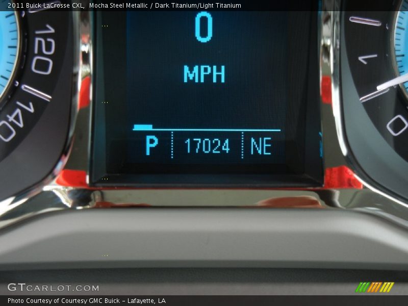 Mocha Steel Metallic / Dark Titanium/Light Titanium 2011 Buick LaCrosse CXL
