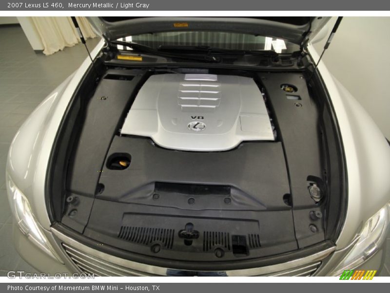 Mercury Metallic / Light Gray 2007 Lexus LS 460