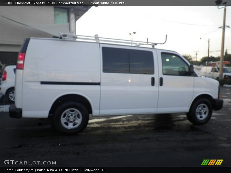 Summit White / Neutral 2008 Chevrolet Express 1500 Commercial Van